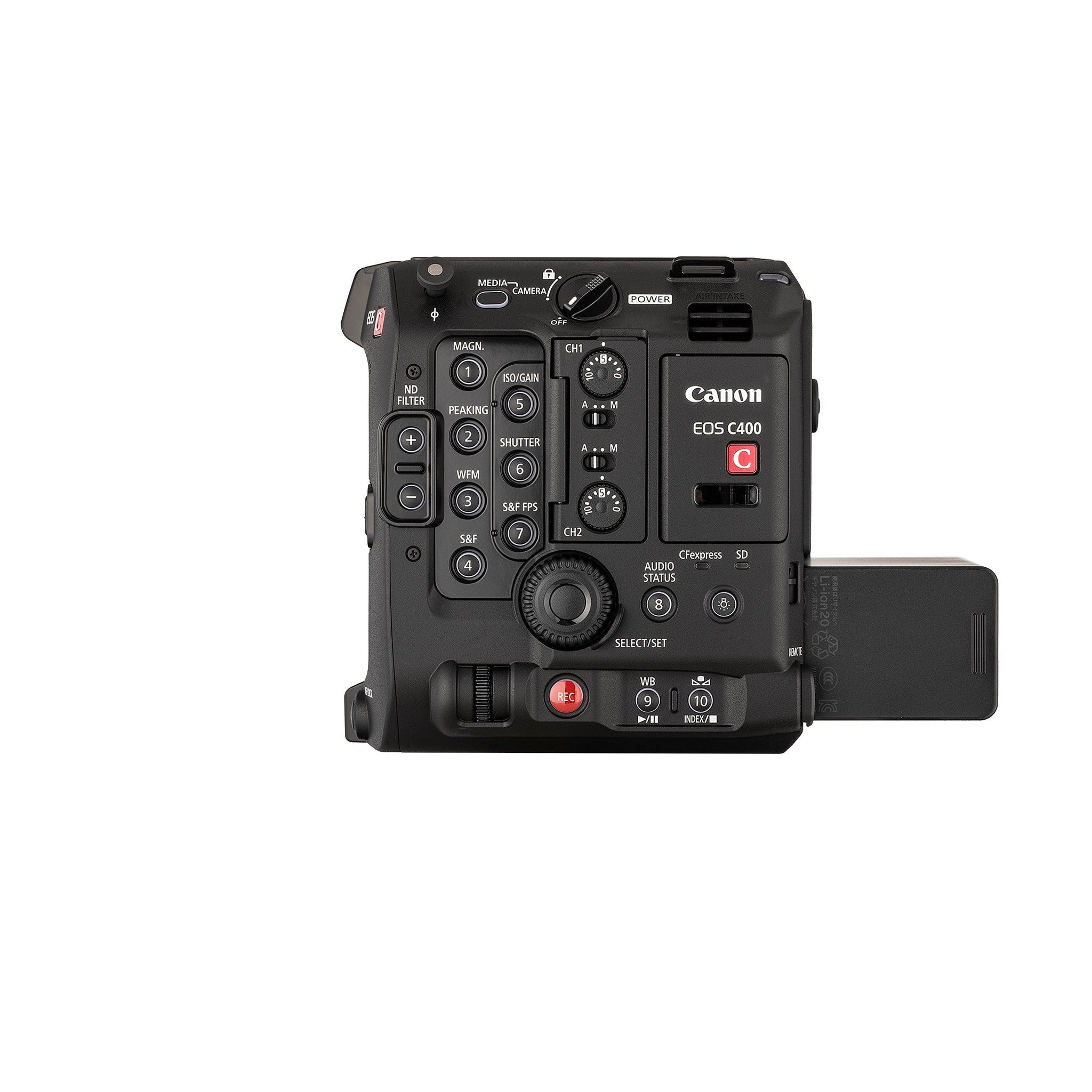 Canon EOS C400 6K Full-Frame Cinema Camera Canon RF + Mic System + Monitor + More