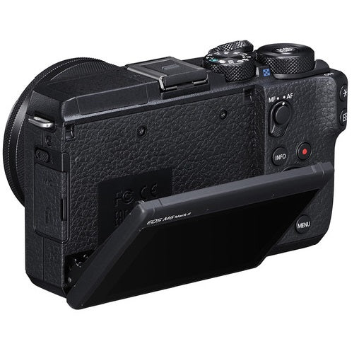 Canon EOS M6 Mark II Mirrorless Digital Camera + 15-45mm Lens - Black