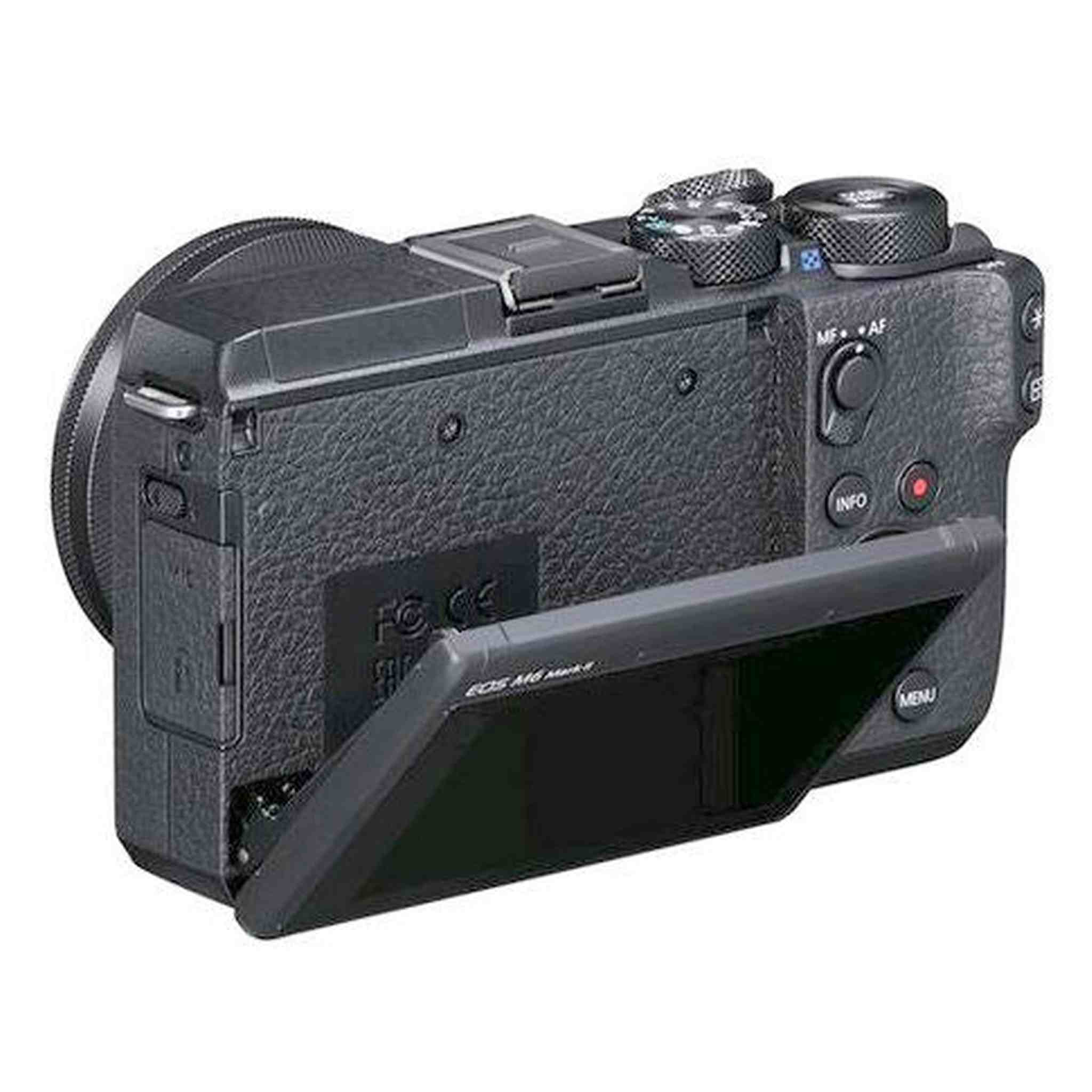 Canon EOS M6 Mark II Mirrorless Digital Camera - Black International Model Canon