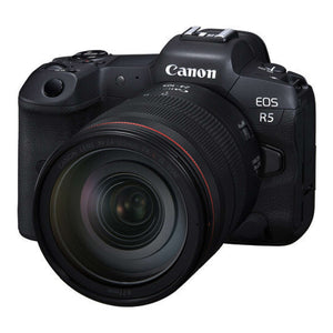 Canon EOS R5 Full Frame Mirrorless Camera + RF 24-105mm F4 L is USM Lens Kit