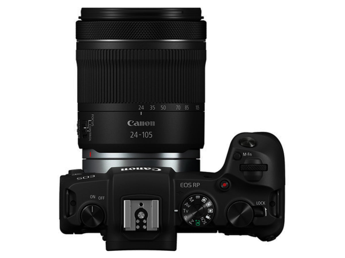 Canon EOS RP Full-Frame Mirrorless Interchangeable Lens Camera + RF24-105mm Lens F4-7.1 IS STM Lens