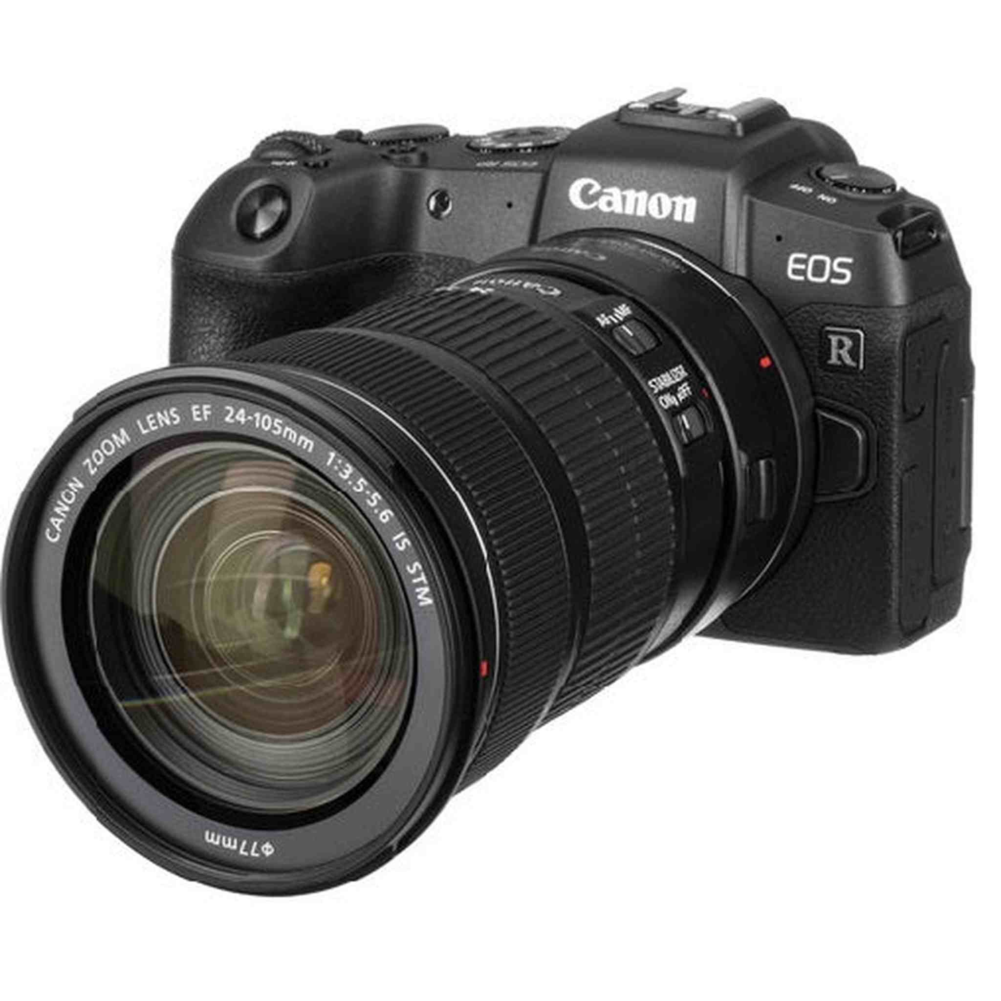 Canon Digital Camera EOS RP Body + Mount Adaptor EF-EOS R + EF 24-105mm Lens Canon