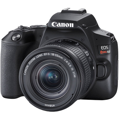 Canon EOS Rebel SL3 DSLR Camera with 18-55mm Lens - Black