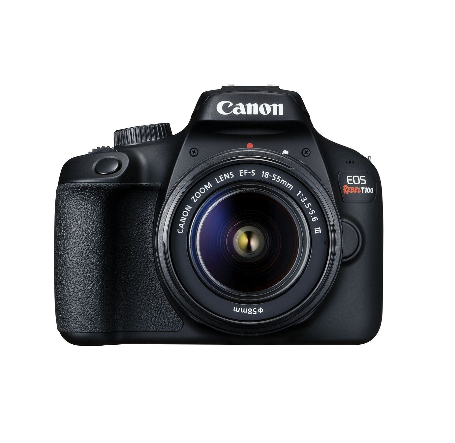 Canon EOS Rebel T100 DSLR Camera EF-S 18-55mm f/3.5-5.6 DC III