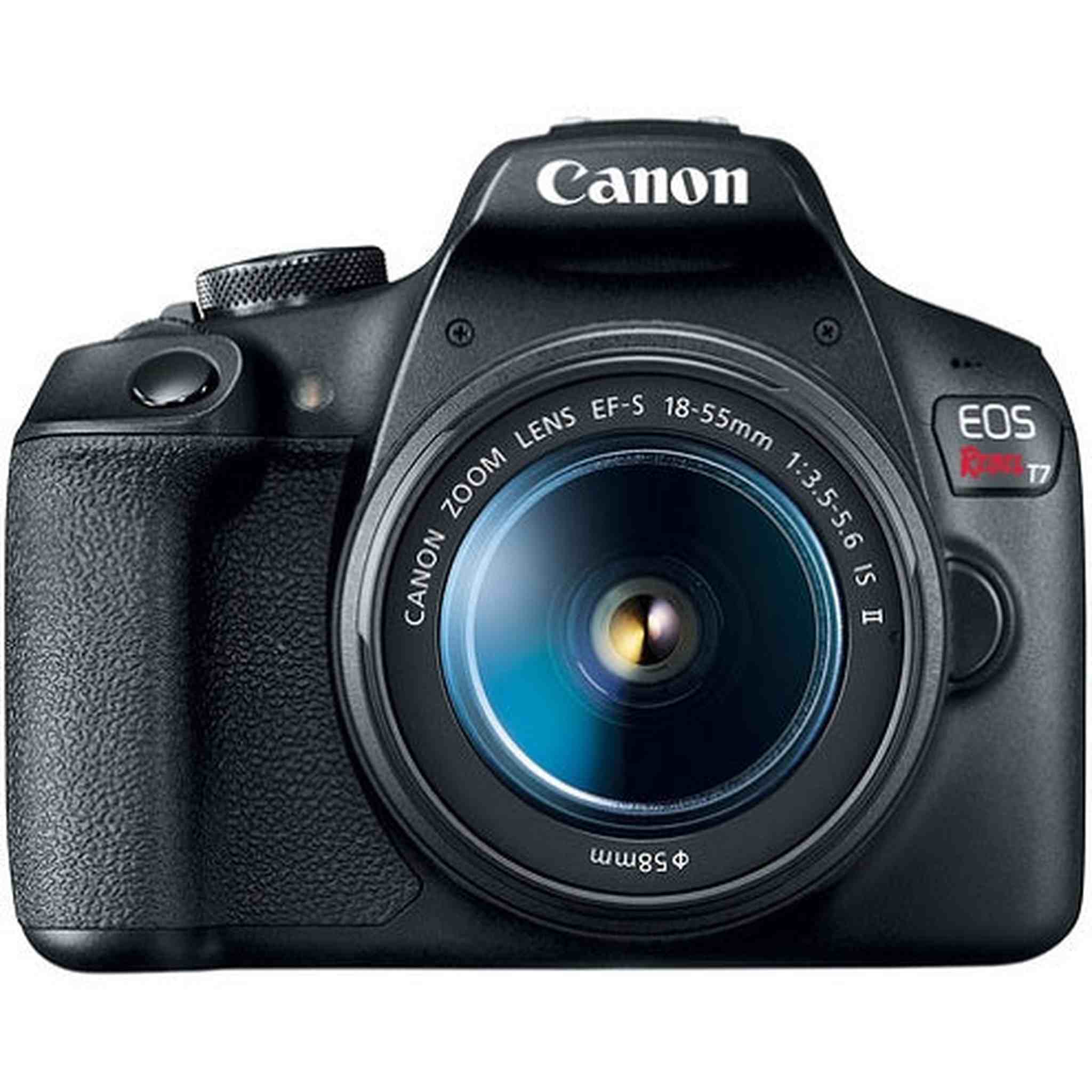 Canon EOS Rebel T7 DSLR Camera with 18-55mm and 75-300mm Lenses 2727C021 Canon