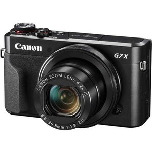 Canon PowerShot Digital Camera G7 X Mark II with Wi-Fi & NFC, LCD Screen, and 1-inch Sensor - Black