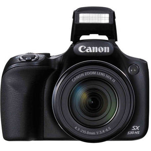Canon PowerShot Digital Camera SX530 with 50x Optical Zoom, Built-in Wi-Fi and NFC - Black Canon