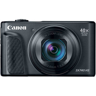 Canon PowerShot SX740 HS Digital Camera - Black International Model
