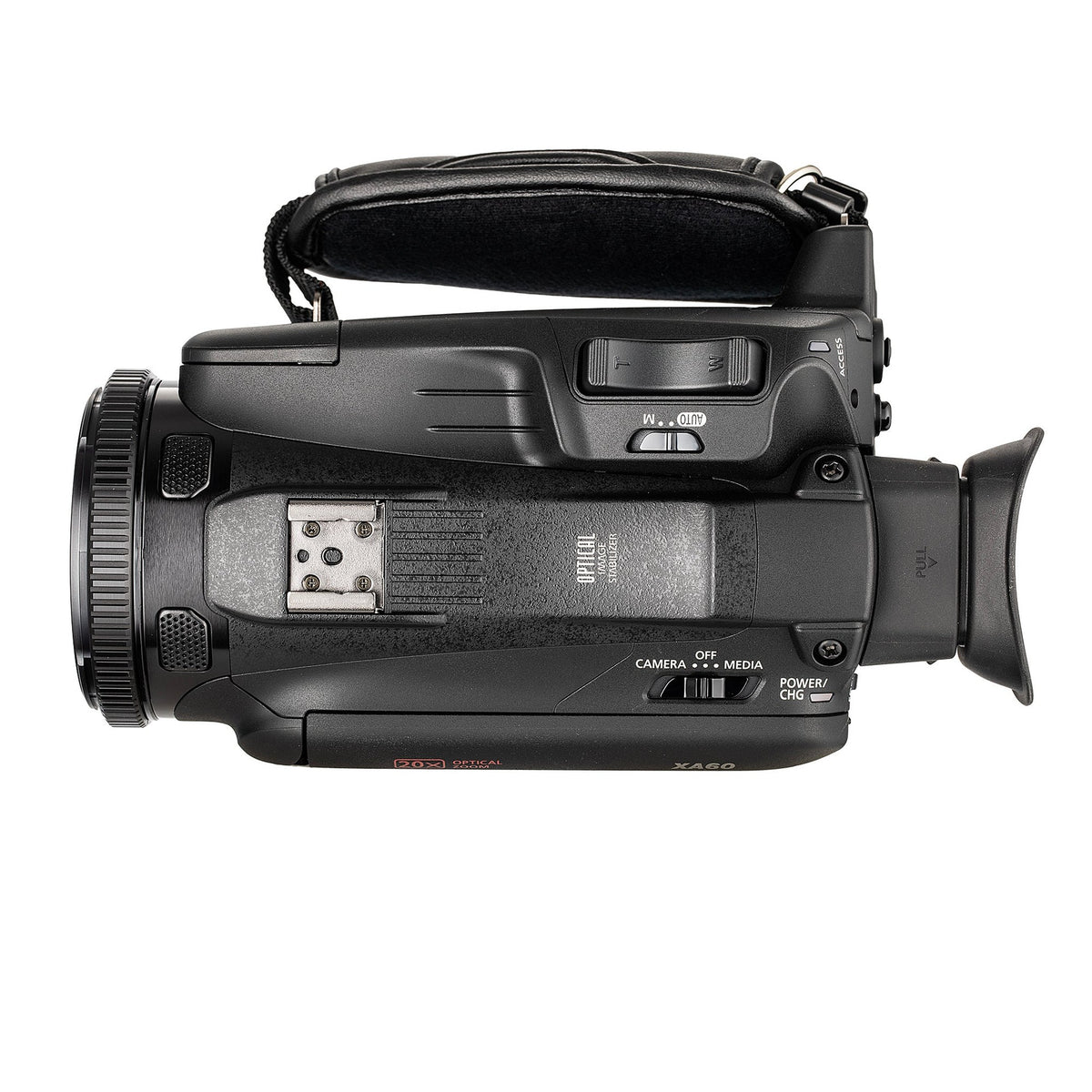 Canon XA60 PAL Professional UHD 4K Camcorder + 128GB SD Card + LED Light + More Bundle