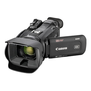 Canon XA60 PAL Professional UHD 4K Camcorder + 128GB SDXC Memory Card + More Bundle