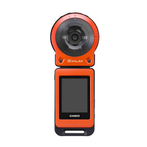 Casio Exilim EX-FR10EO 14MP Split Action Camera - Orange CASIO