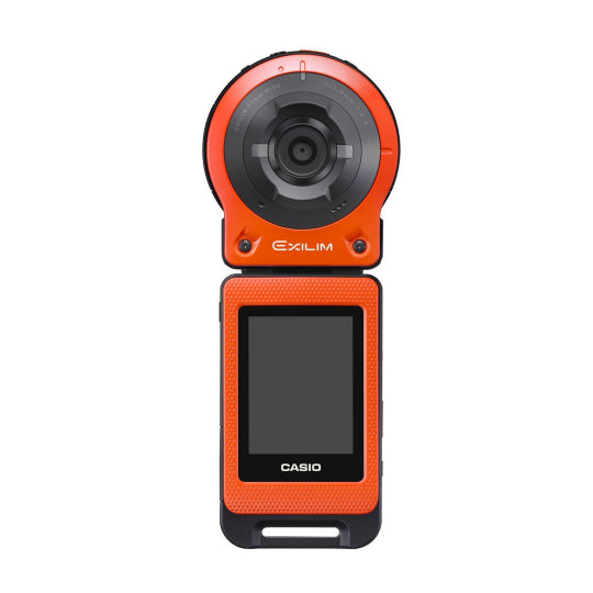 Casio Exilim EX-FR10EO 14MP Split Action Camera - Orange