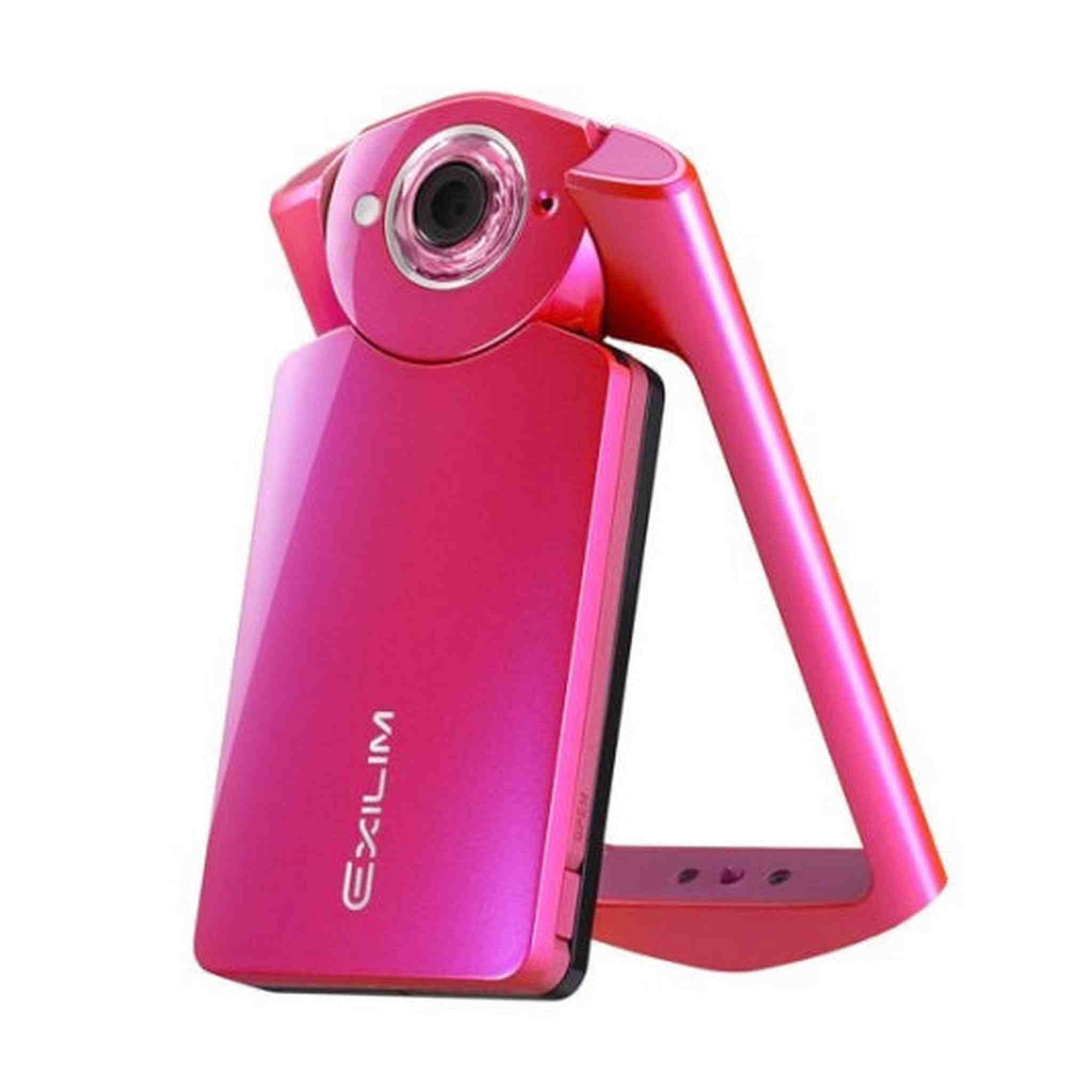 Casio Exilim High Speed EX-TR60 Self-portrait/Selfie Digital Camera - Vivid Pink