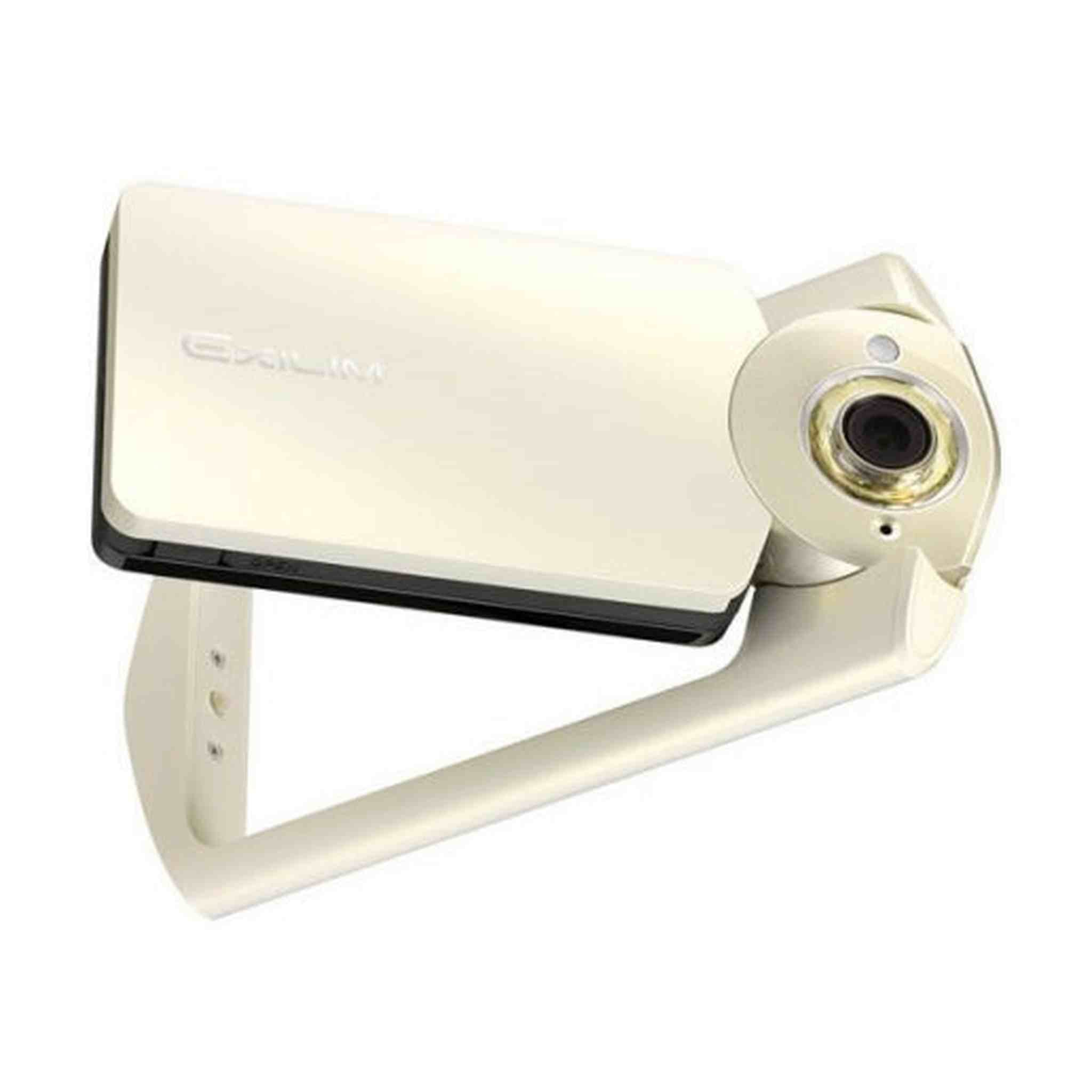Casio Exilim EX-TR60 Self-portrait Beauty/Selfie Digital Camera - Silky White - Used Casio