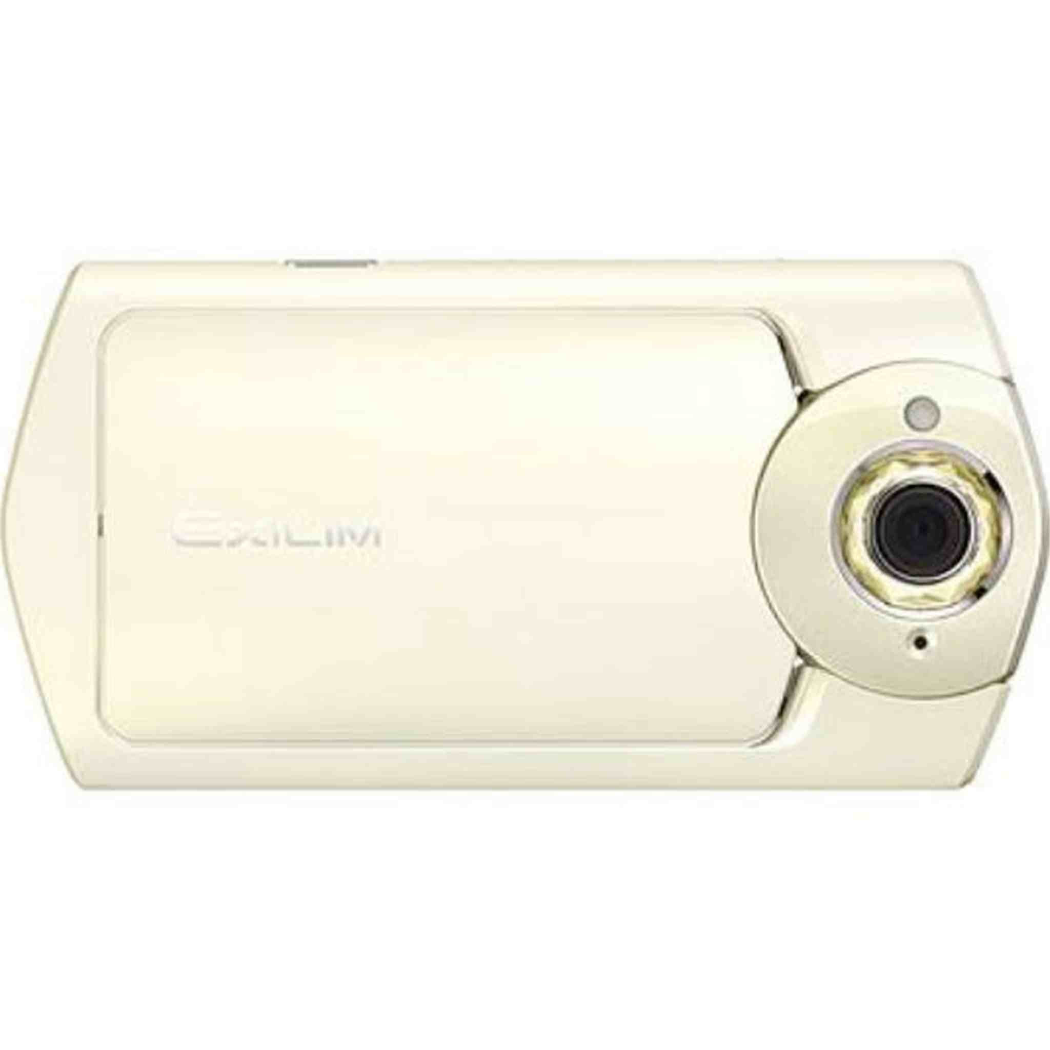 Casio Exilim EX-TR60 Self-portrait Beauty/Selfie Digital Camera - Silky White - Used Casio