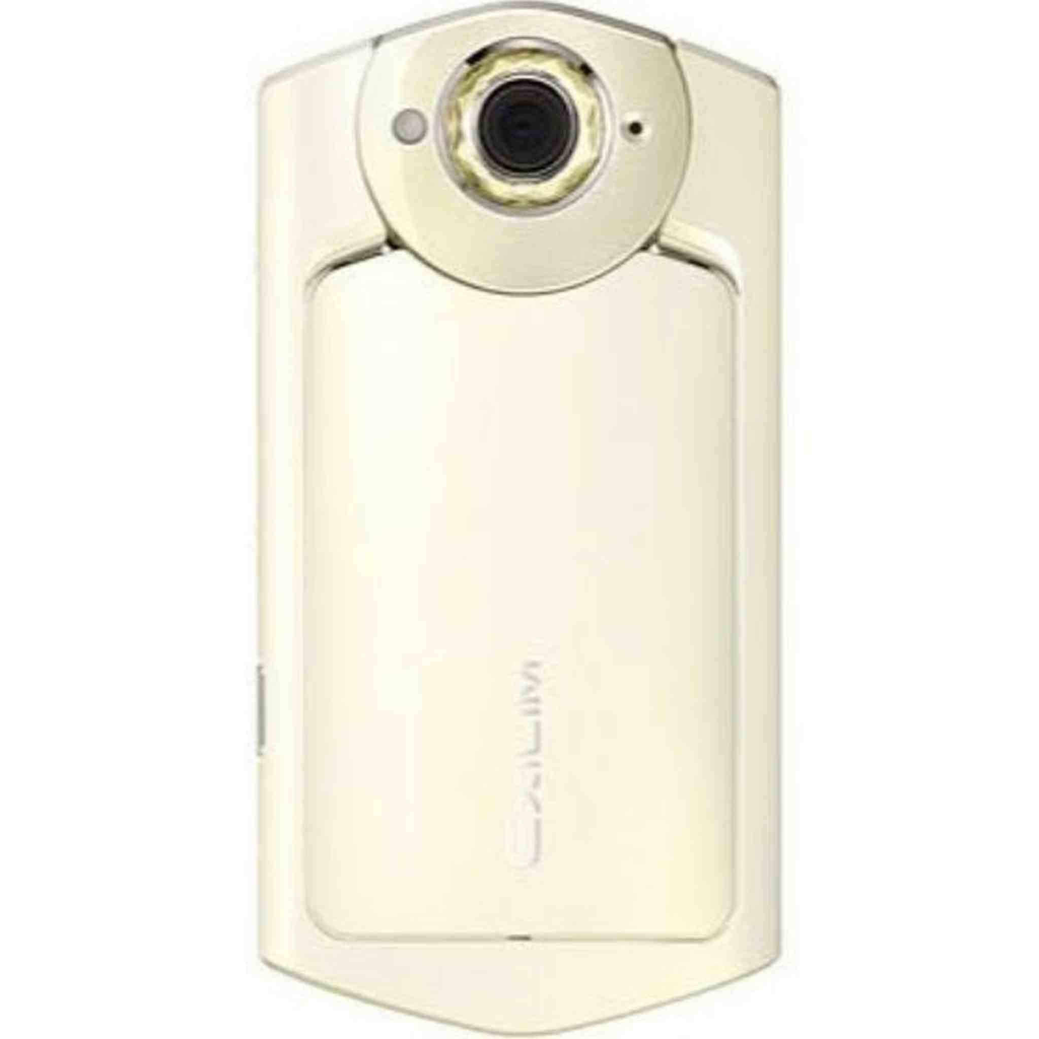 Casio Exilim EX-TR60 Self-portrait Beauty/Selfie Digital Camera - Silky White - Used Casio
