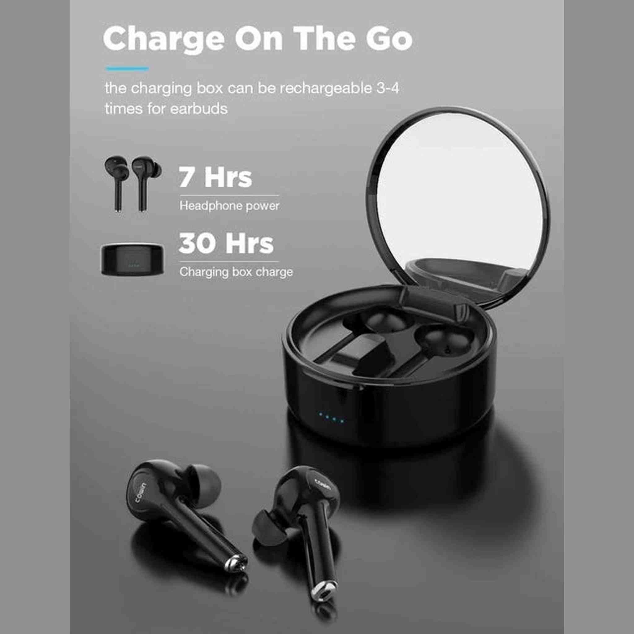 COWIN KY03 Wireless Earbuds Bluetooth Headphones with Microphone