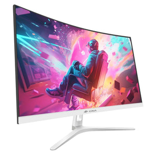 Crua 27 inch 100HZ Monitor White 2 pack
