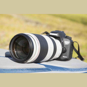 Canon EF 100-400mm F/10-5.6L IS Lens Intl Model + 10 inch Vivitar Premium Lens Case + Cleaning Kit