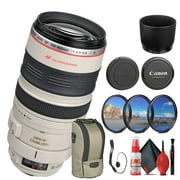 Canon EF 100-400mm f/4.5-5.6L IS USM Lens 2577A002 + Filter Kit - Bundle
