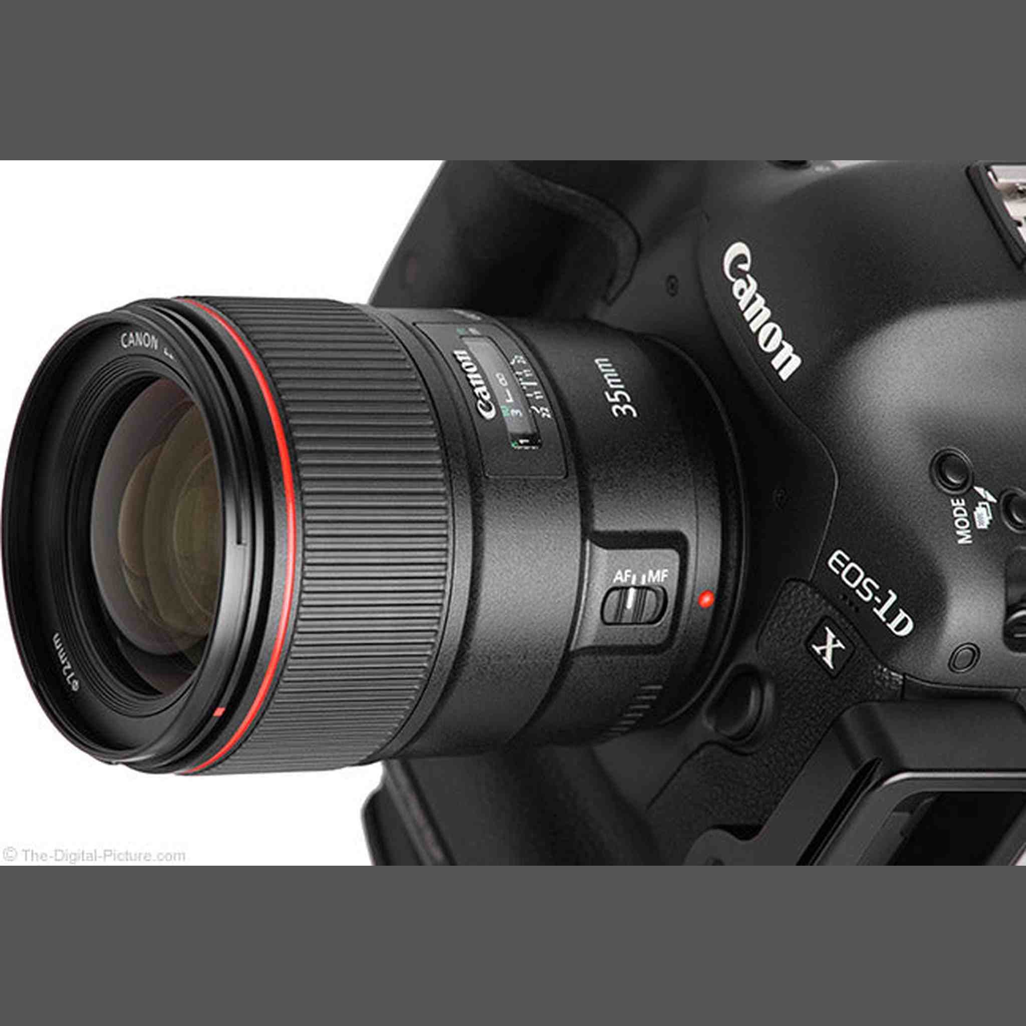 Canon EF 35mm f/1.4L II USM Lens Intl Model With Lens Case, Lens Filter Kit and Cleaning Kit