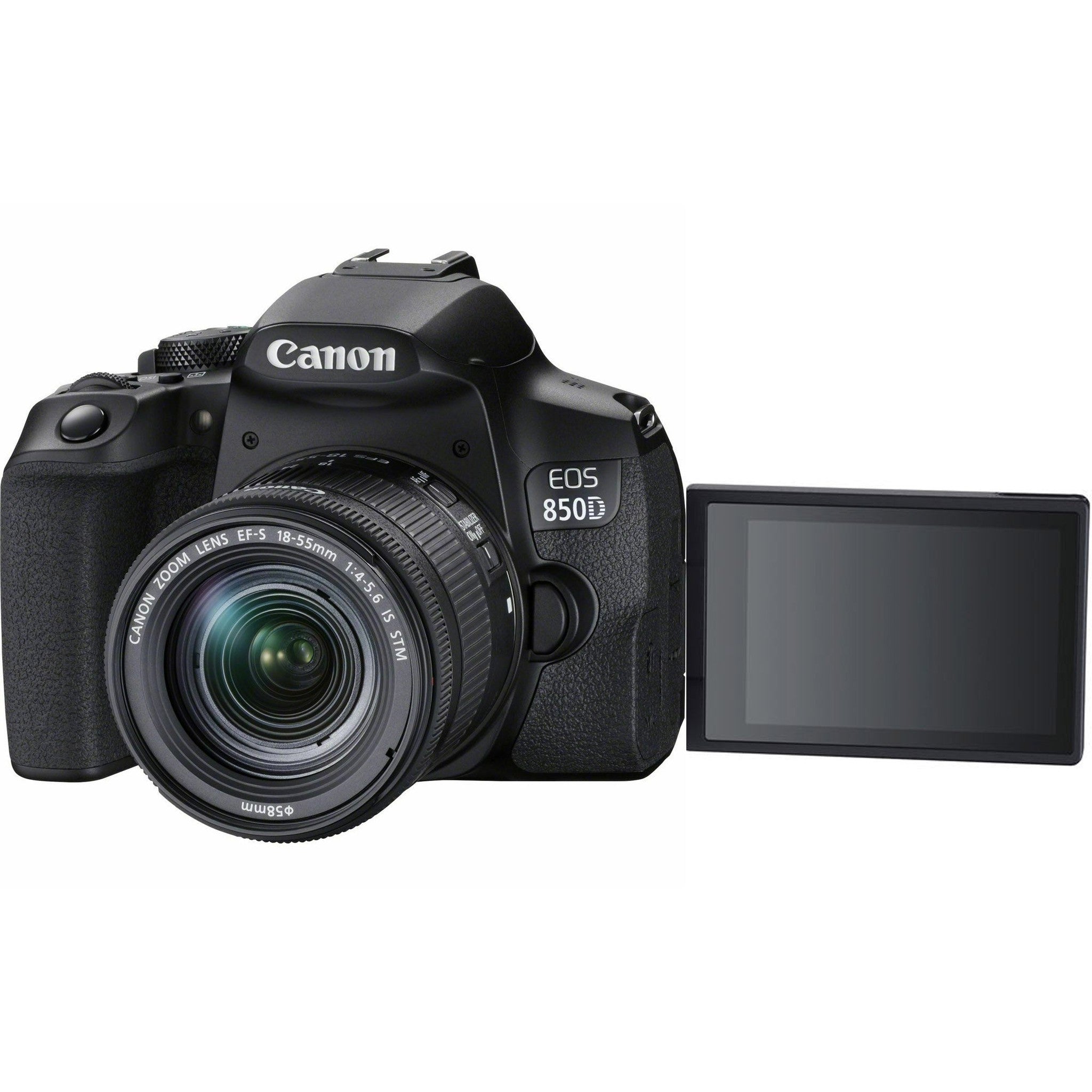 Canon EOS 850D / Rebel T8i DSLR Camera W/ 18-135mm Lens + 64GB Card + More