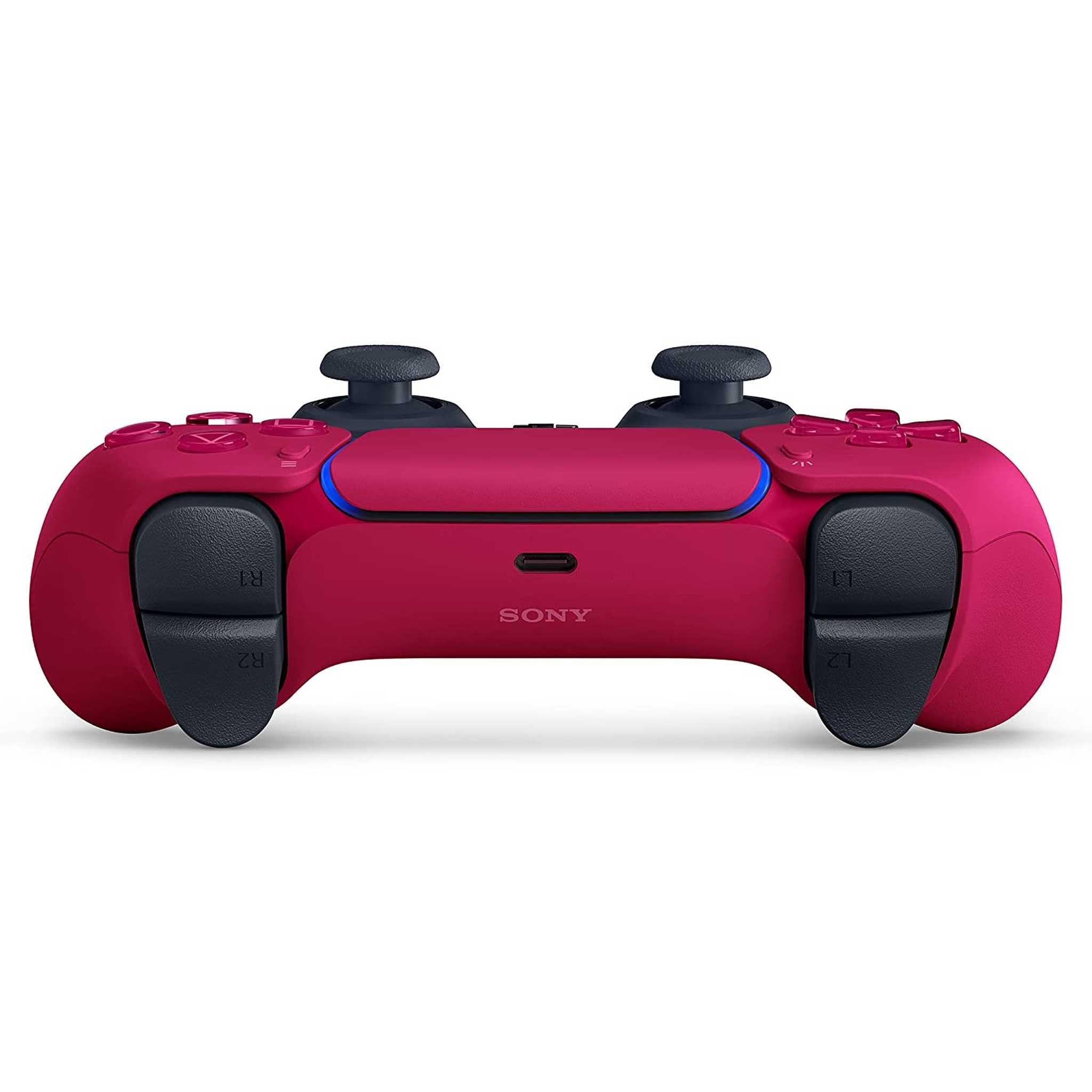PlayStation 5 DualSense Wireless Controller Cosmic Red with Cleaning Cloth PlayStation