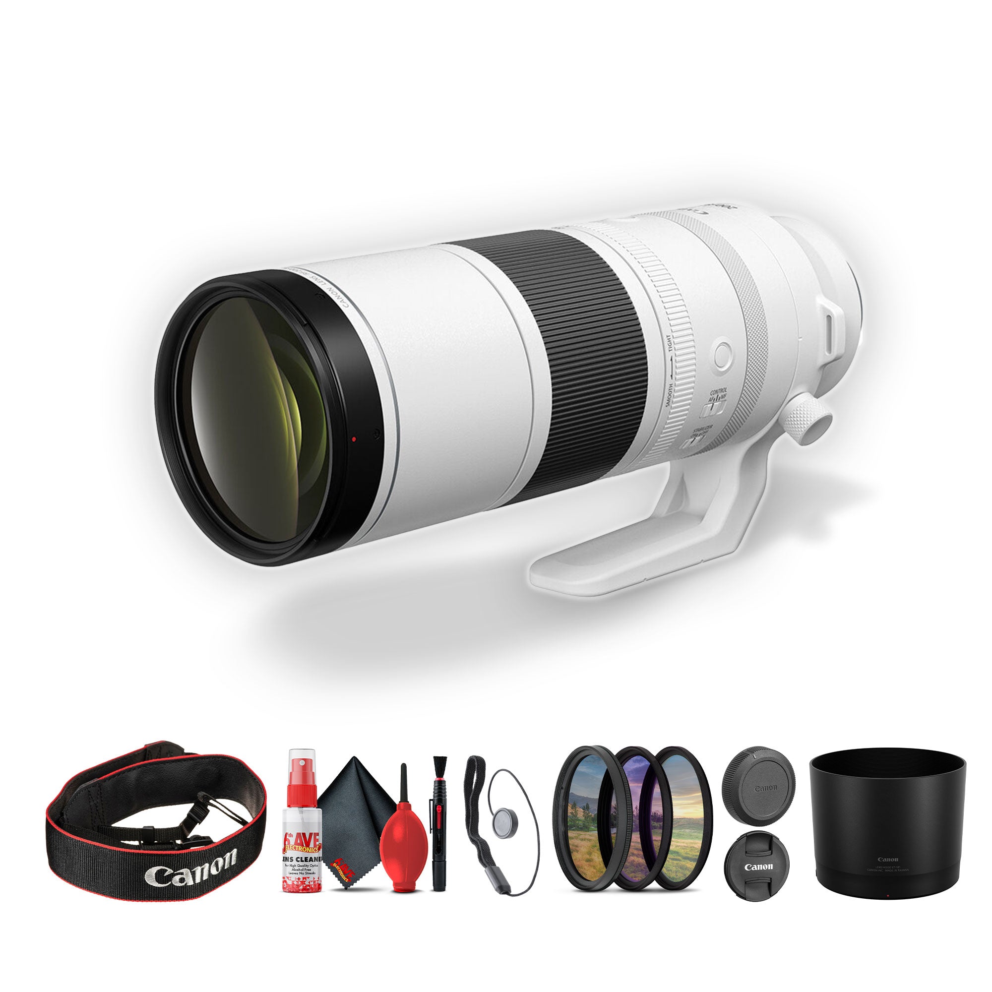 Canon RF 200-800mm f/6.3-9 IS USM Super-telephoto Zoom Lens (Canon RF) - Bundle