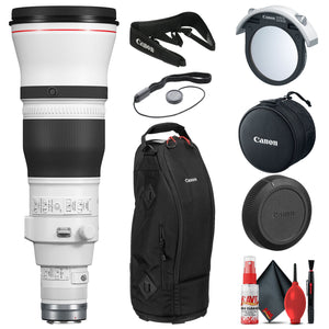 Canon RF 600mm f/4L IS USM Lens 5054C002 + Cap Keeper + Cleaning Kit Base Bundle Canon