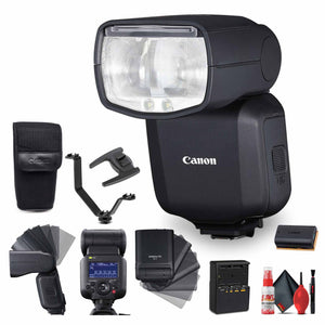 Canon Speedlite EL-5 Flash 5654C002 + Charger + Triple Shoe V Bracket + More Bundle