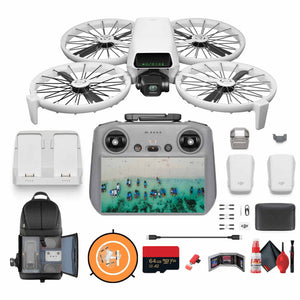 DJI Flip Drone with RC 2 Remote Controller - 4K UHD, 31Min Flight Time - Bundle