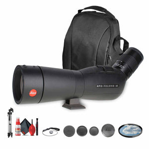 Leica APO-Televid 25-50x65mm Spotting Scope Angled Viewing + Tripod + BackPack - Bundle Leica