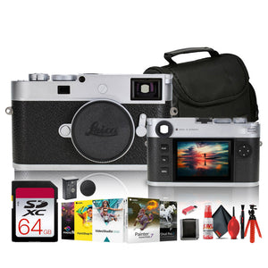 Leica M11-P Rangefinder Camera Silver 202-14 + 64GB Memory Card + Bag + More