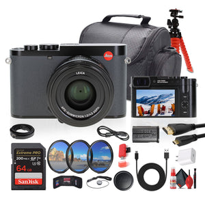 Leica Q3 43 Compact Portable Powerful Digital Camera + 64GB Memory Card + More Leica