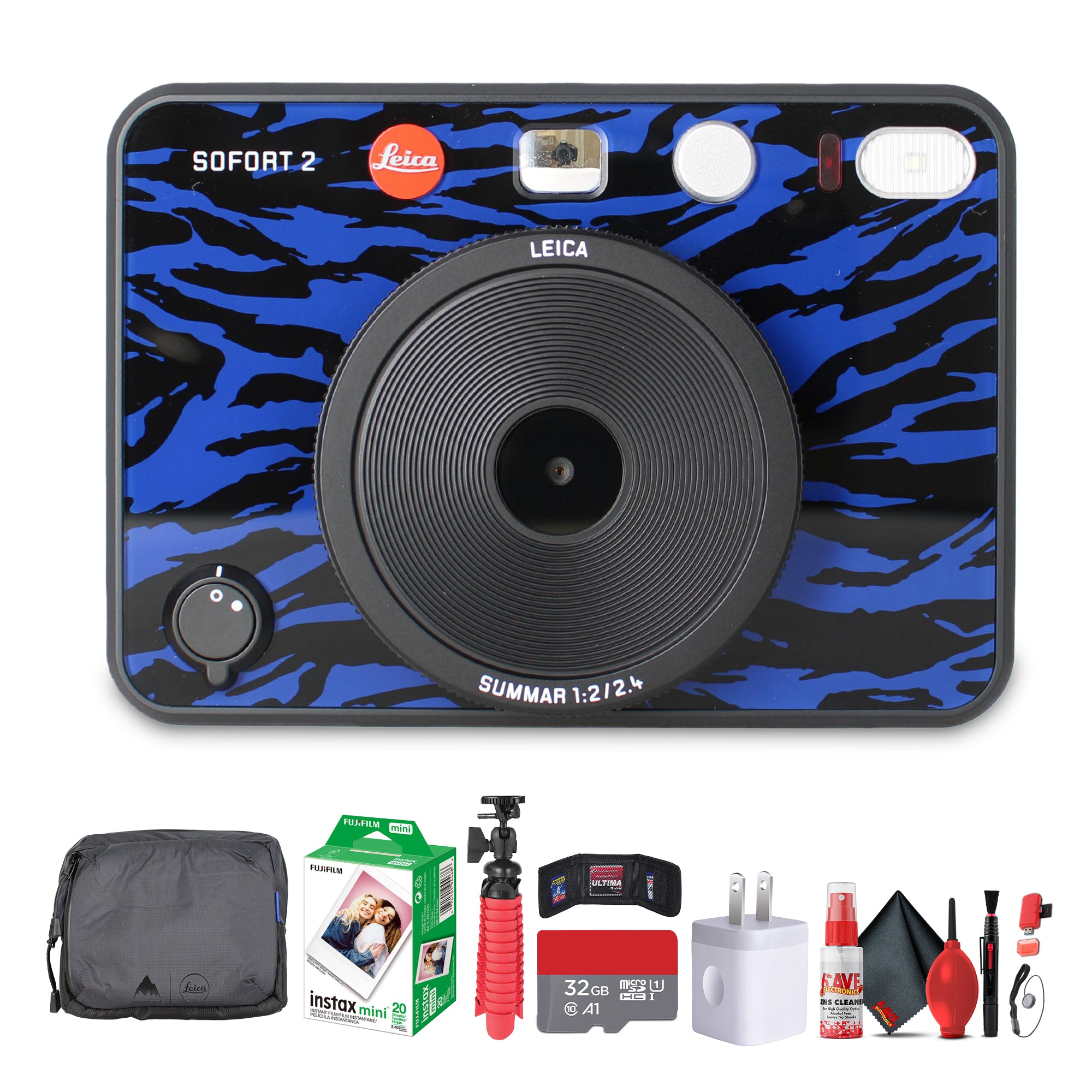 Leica SOFORT 2 Burton Edition Camera | Instant Print + Digital Hybrid - Bundle