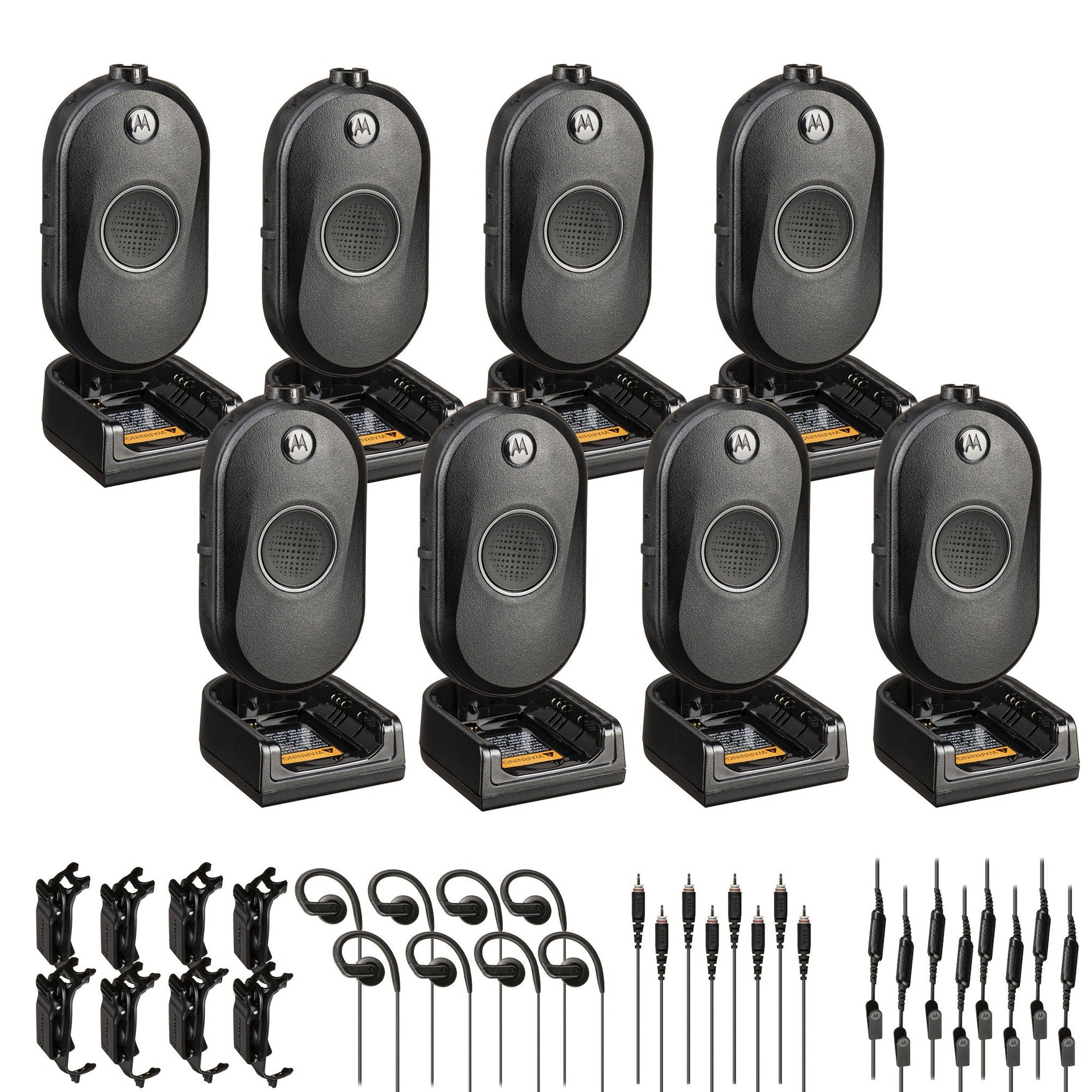 Motorola CLP1080e 8-Channel Two-Way UHF Business Radio CLP1080E 8-Pack Motorola Solutions