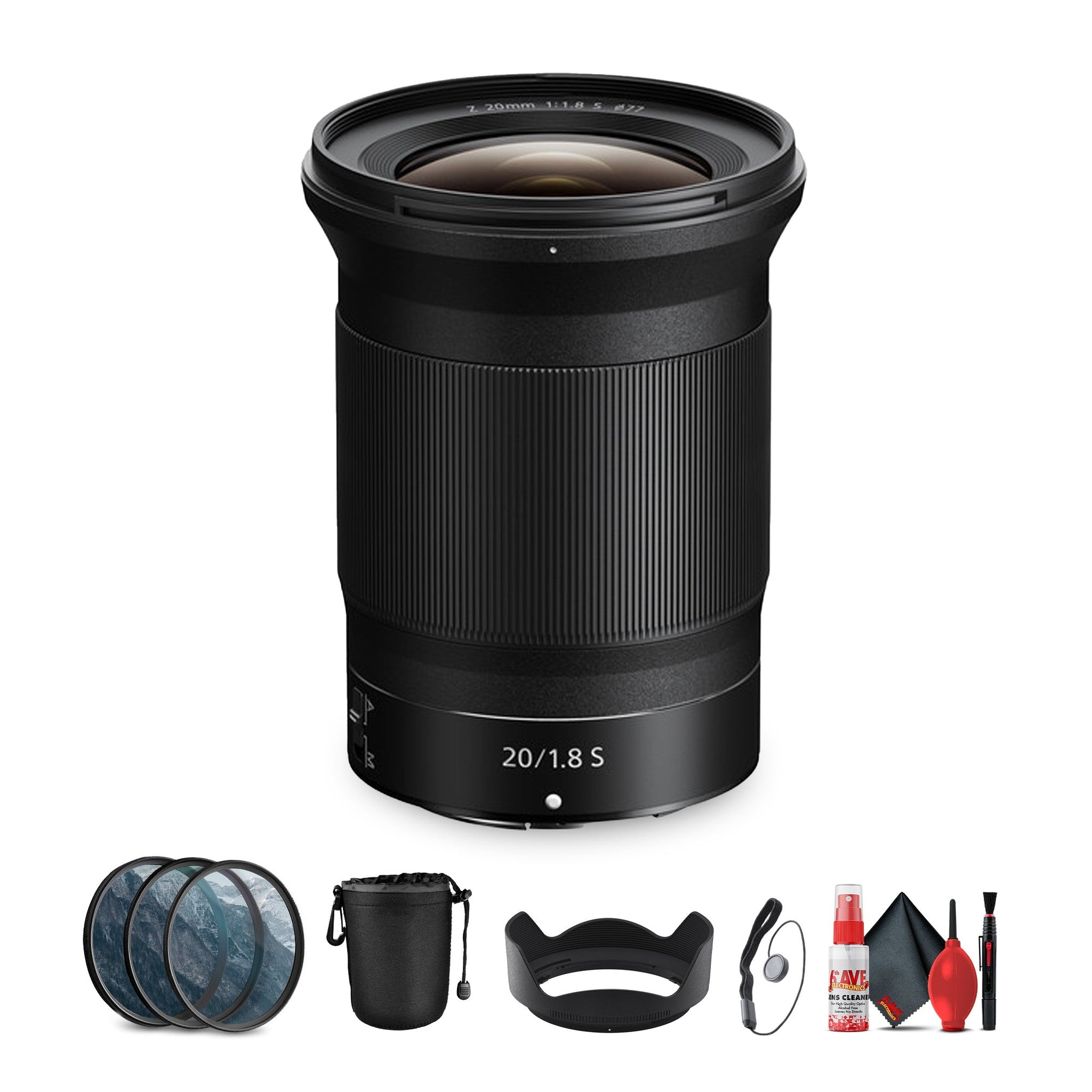 Nikon NIKKOR Z 20mm f/1.8 S Ultra-Wide Lens | Weather-Sealed, Silent Autofocus + More Nikon