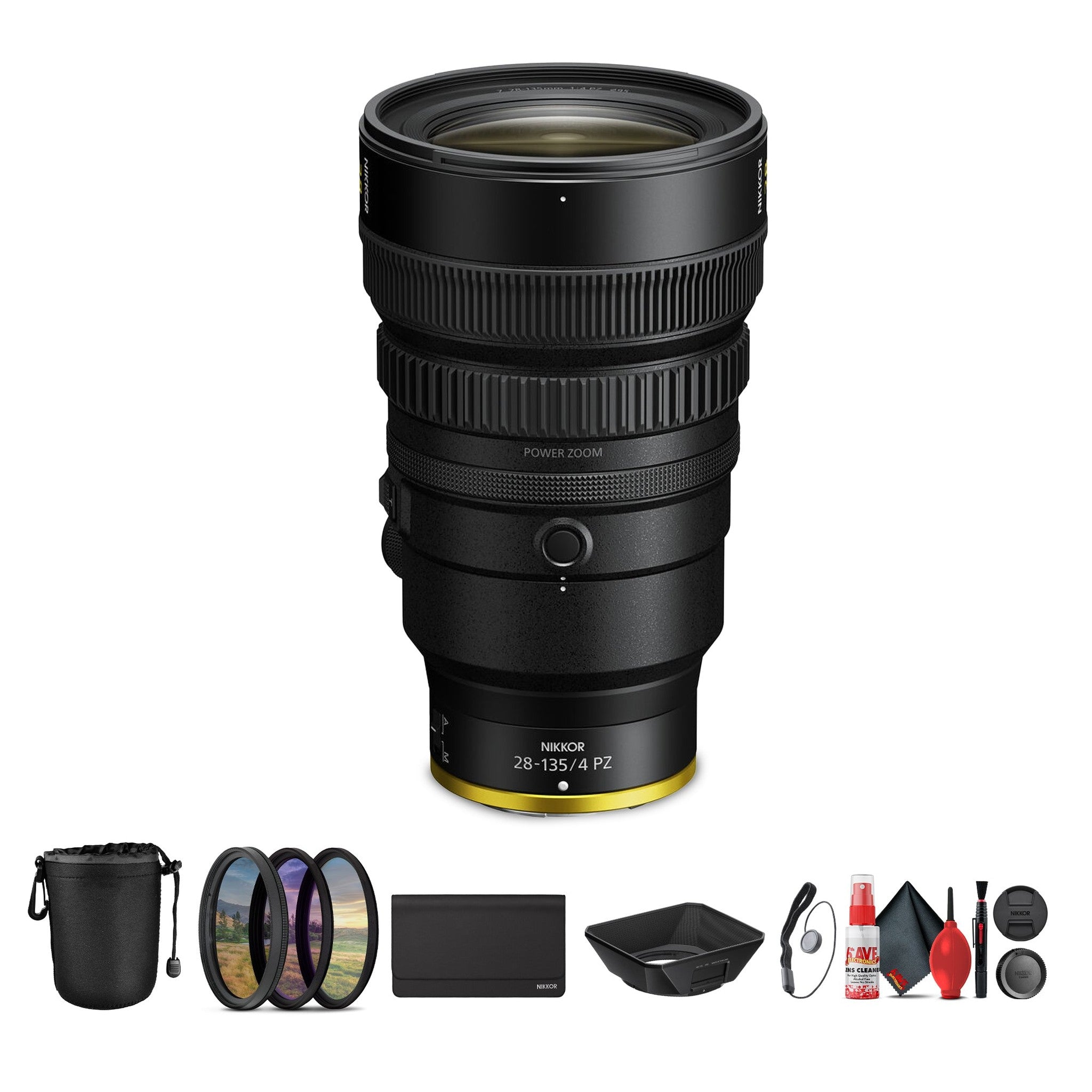 Nikon NIKKOR Z 28-135mm f/4 PZ Lens | Power Zoom for Professional Videography + More Nikon