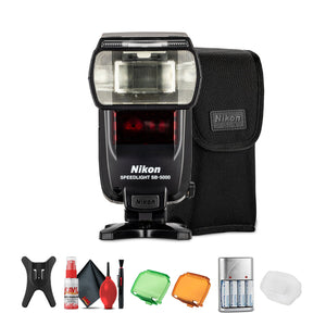 Nikon SB-5000 AF Speedlight Flash, i-TTL, Radio and Optical Wireless Control + More
