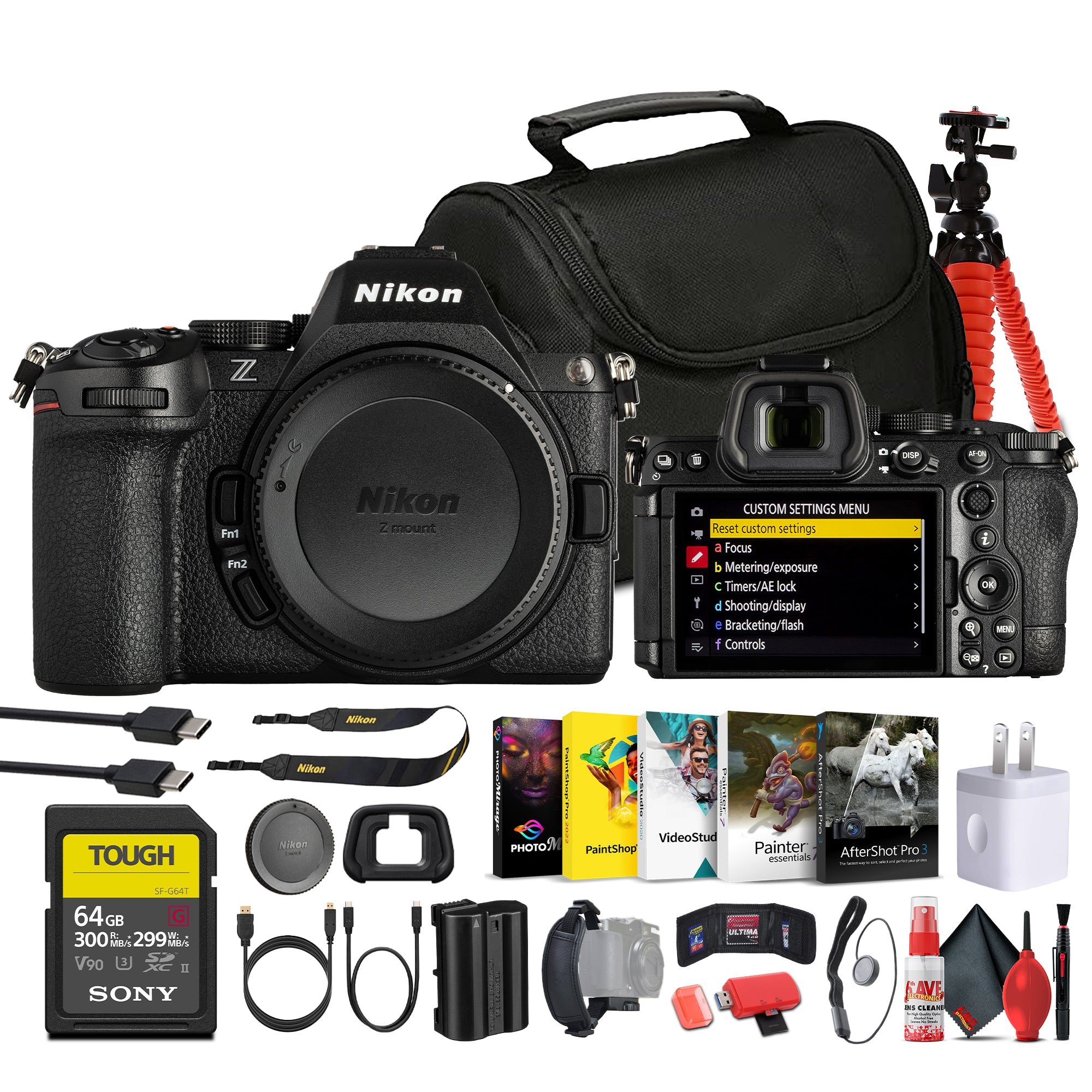 Nikon Z5 II Full-Frame Mirrorless Camera | 24.5MP, EXPEED 7 Processor, 4K UHD Video, 7.5-Stop VR + More
