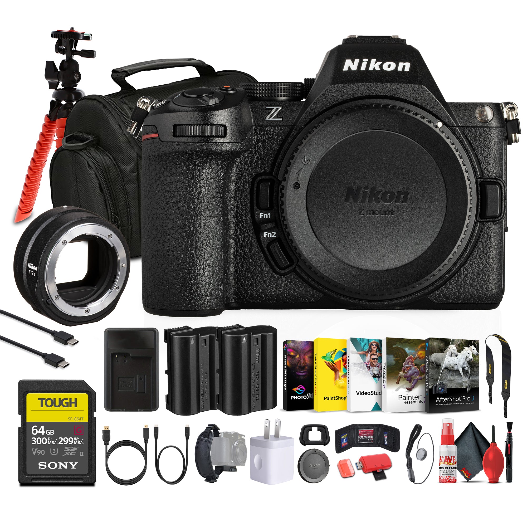 Nikon Z5 II Full-Frame Mirrorless Camera | 24.5MP, EXPEED 7 Processor, 4K UHD Video, 7.5-Stop VR + More