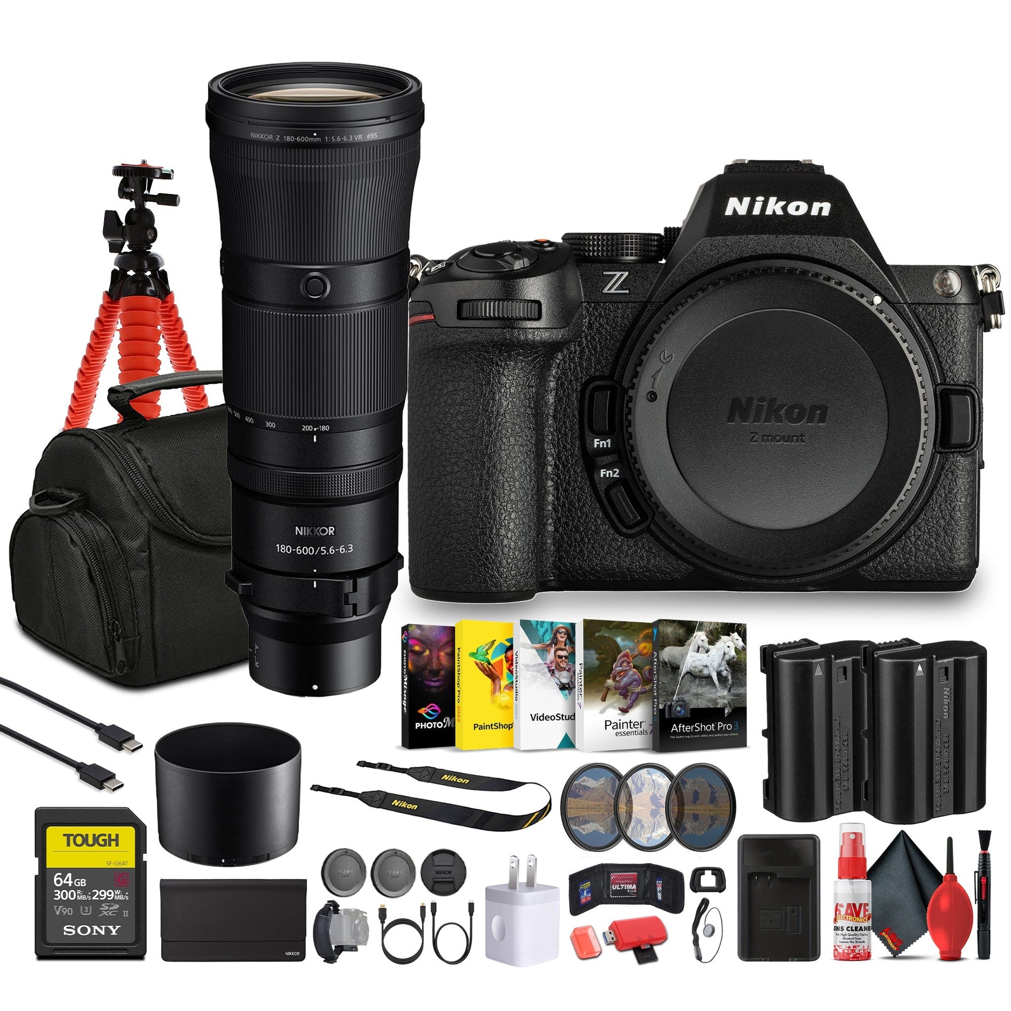 Nikon Z5 II Full-Frame Mirrorless Camera | 24.5MP, EXPEED 7 Processor, 4K UHD Video, 7.5-Stop VR + More