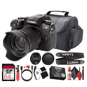 Panasonic Lumix G97 Camera + 12–60mm Lens | 20MP, 4K, Stabilized Kit - Bundle
