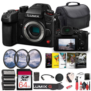 Panasonic Lumix GH7 Mirrorless Micro Four Thirds Camera DC-GH7BODY Bundle