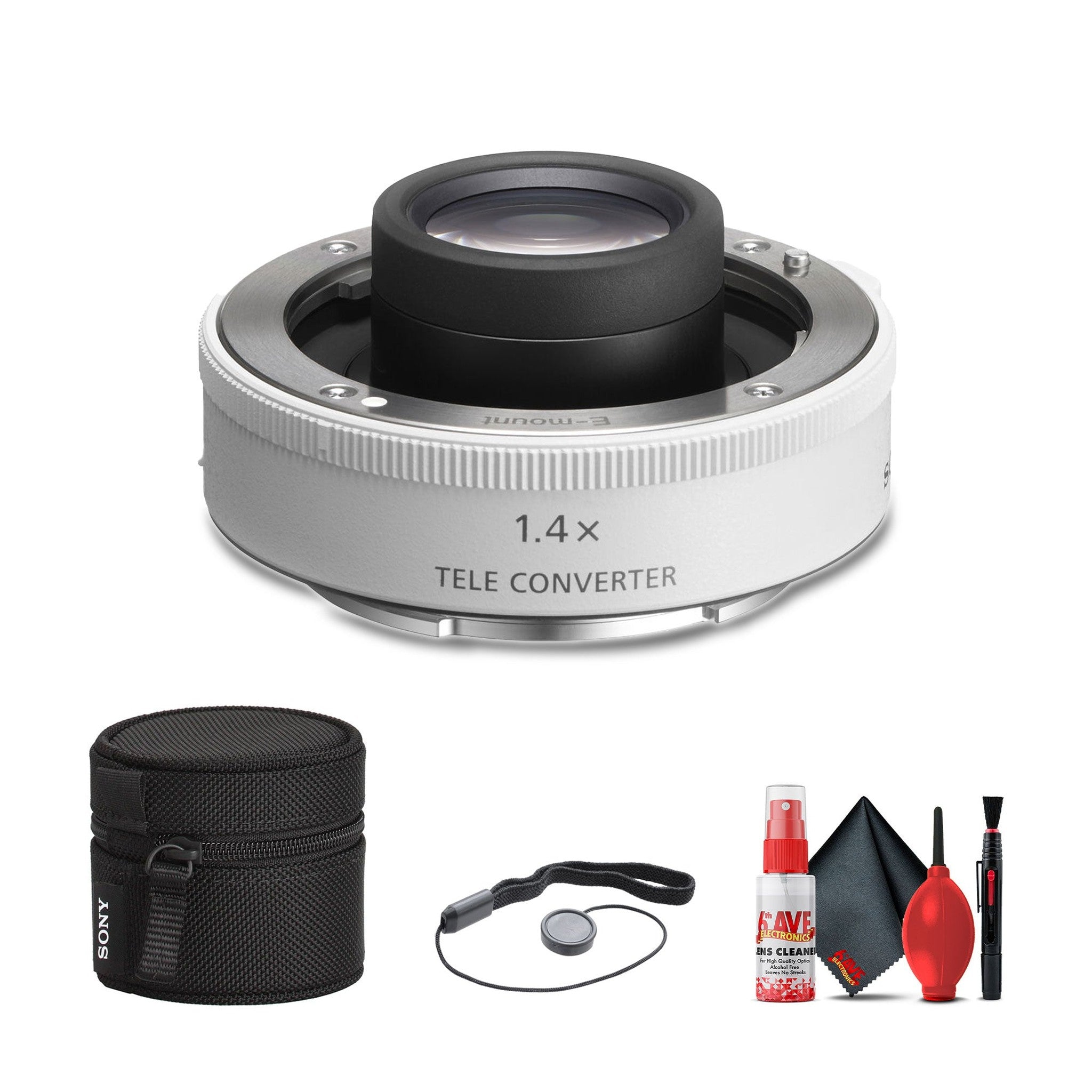 Sony FE 1.4x Teleconverter With Lens Cap Keeper and Cleaning Kit Sony