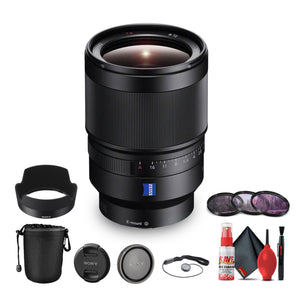 Sony Distagon T FE 35mm f/1.4 ZA Standard Lens for Mirrorless Cameras SEL35F14Z - Bundle Sony