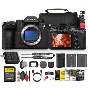Sony Alpha a1 II Full-Frame Interchangeable Lens Mirrorless Camera Advanced Bundle