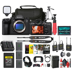 Sony Alpha a1 II Full-Frame Interchangeable Lens Mirrorless Camera + Mic System Bundle - Reconditioned Sony