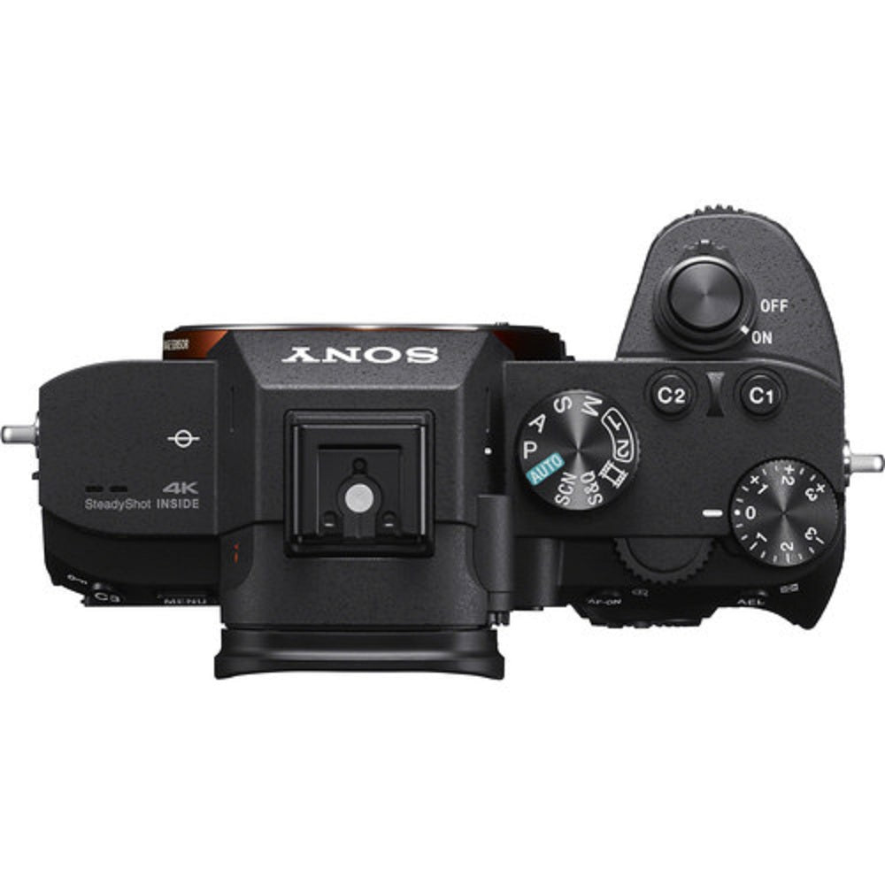 Sony Alpha a7 III Mirrorless Digital Camera (Body Only) Bundle - With Bag, 64GB Memory Card, Memory Card Reader and More