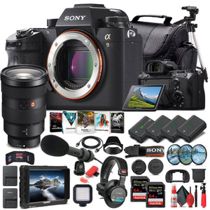 Sony Alpha a9 Mirrorless Camera W/ Sony FE 24-70mm Lens - Pro Bundle Sony
